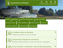 Tablet Screenshot of navaleno.es